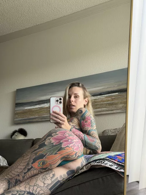 This mirror shows the best angles