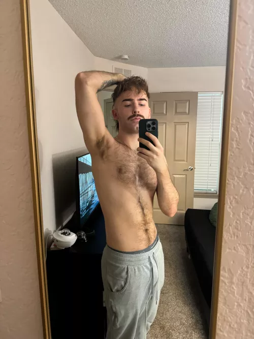 Took a while to accept my body hair 