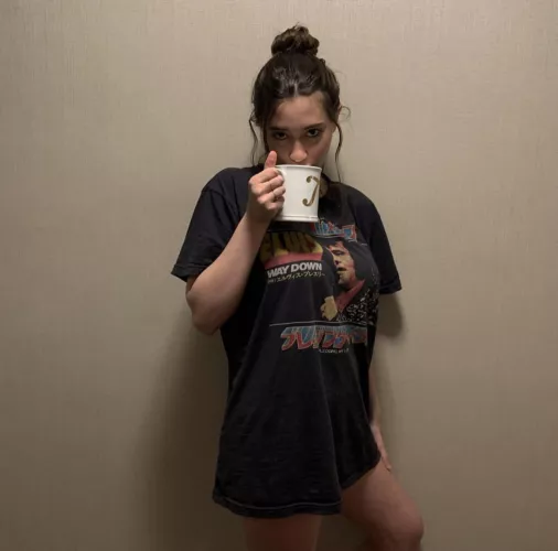 Trying as hard as she can