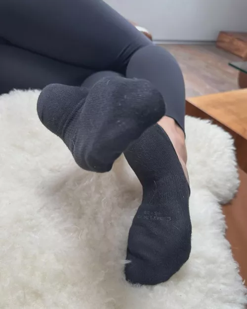 Upp, I believe I wore this socks for too long [F]