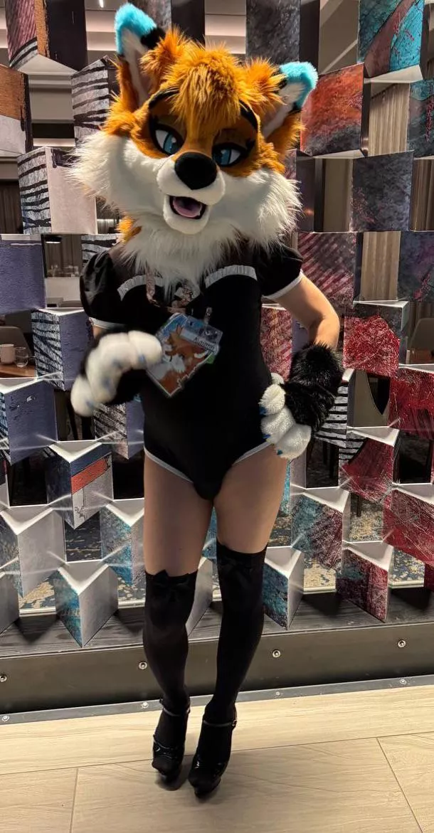 Wanna hang out with this vixen?