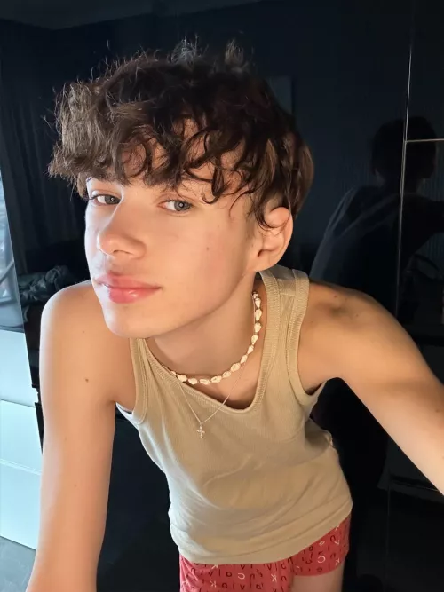 What are your thoughts on a 19yo surferboy twink wearing tighty trunks?