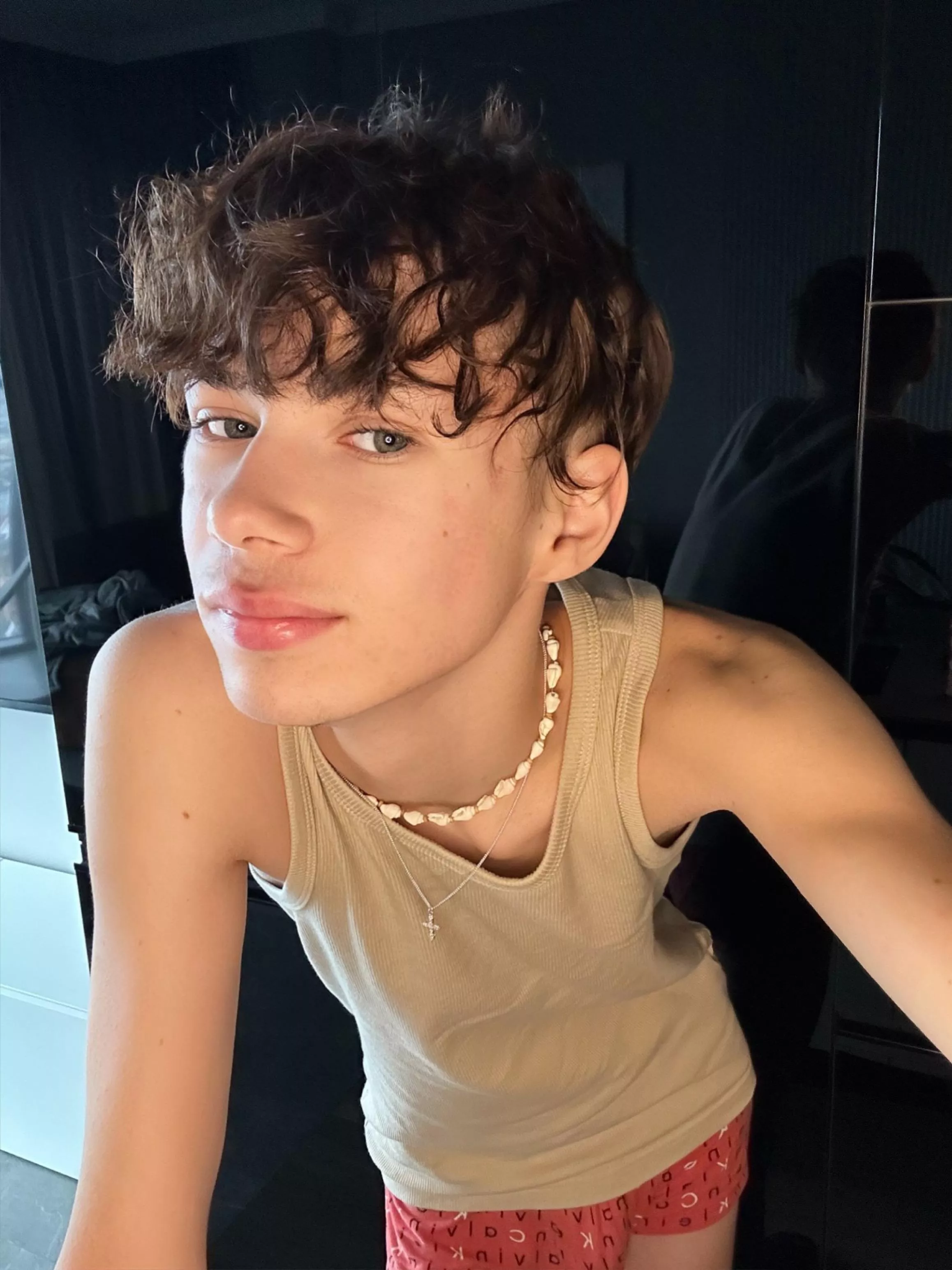 What are your thoughts on a 19yo surferboy twink wearing tighty trunks?