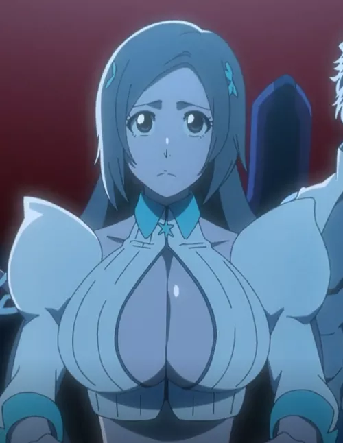 What cup size do you think Orihime is [Bleach Thousand Year Blood War]