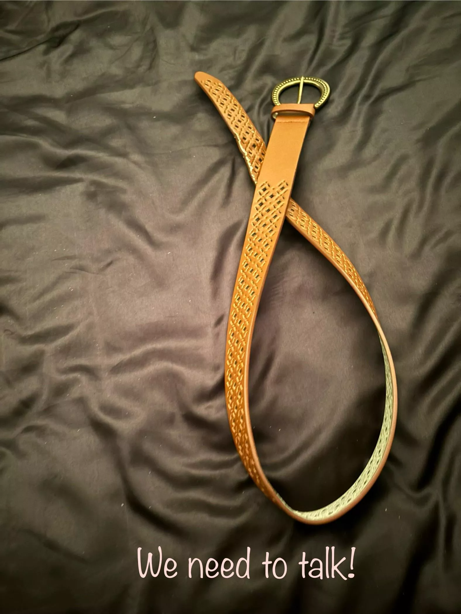 When you come home, and this is waiting for you on the bed! 