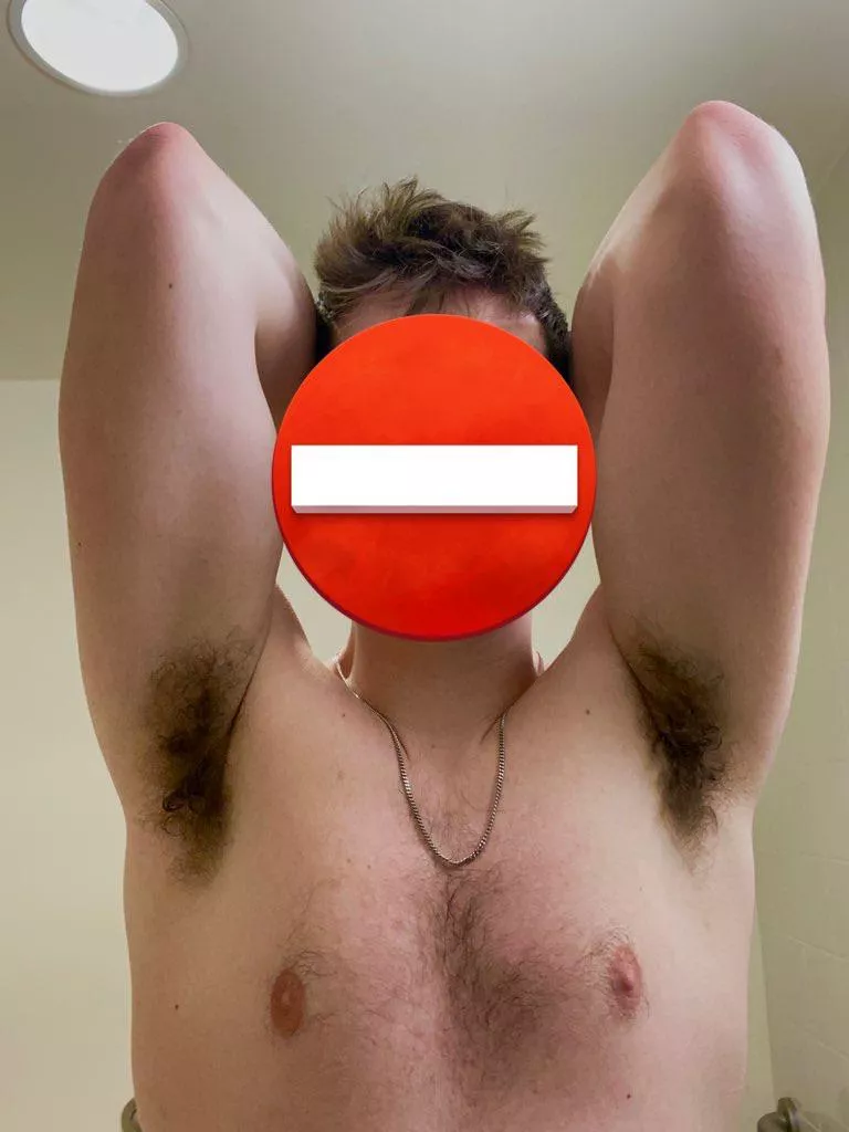 Worship my pits. That was an order. 