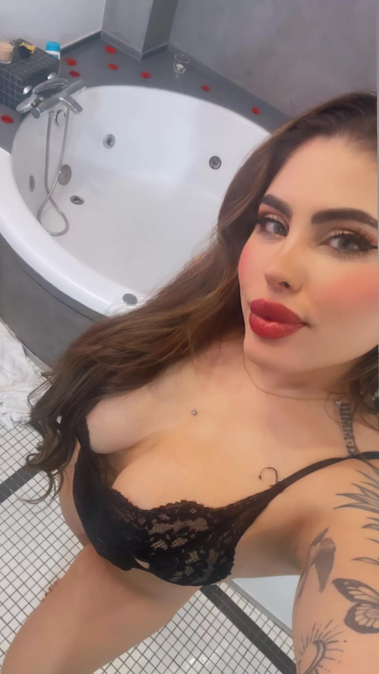 You walk in the bathroom and see me like, wyd?💦