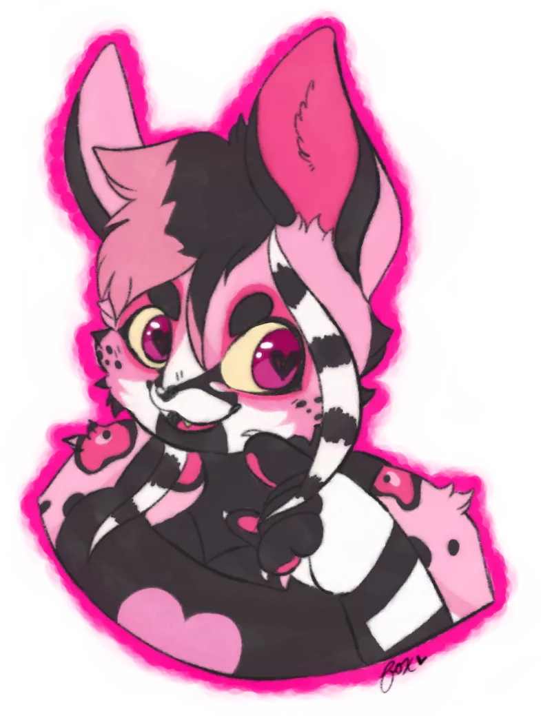 1/2 Character Trade Art (question in caption)