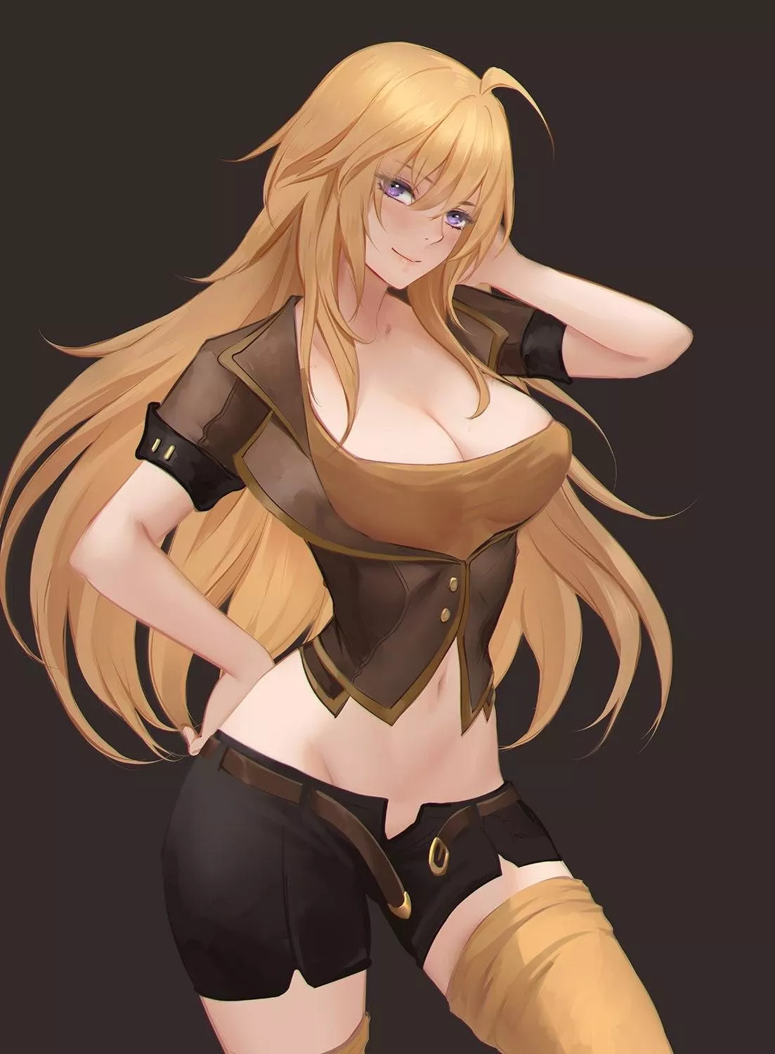 A busty Yang [RWBY]