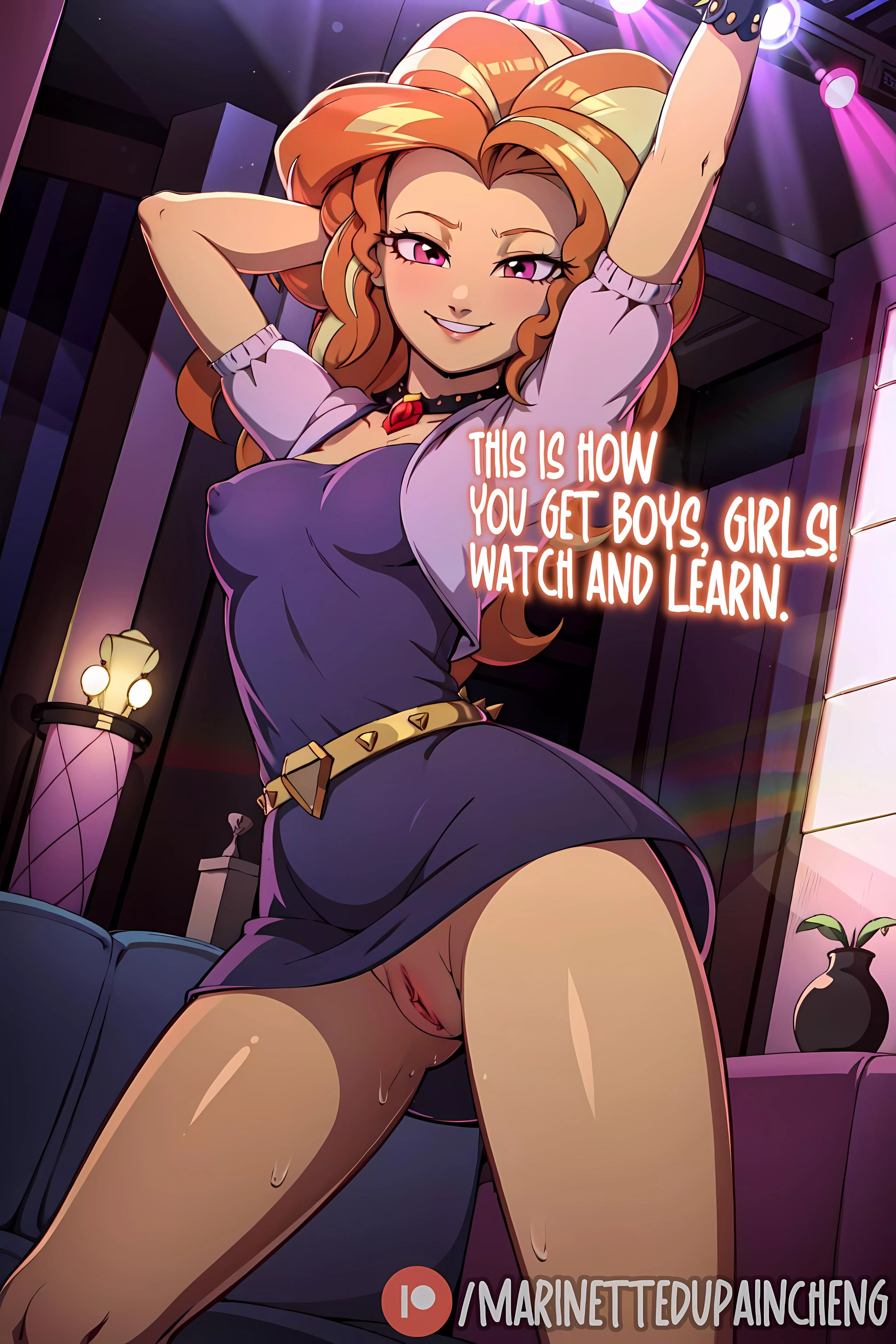 Adagio showing how to dance! (OC)