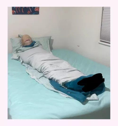 Best I can do with jy bed sheets 🤭