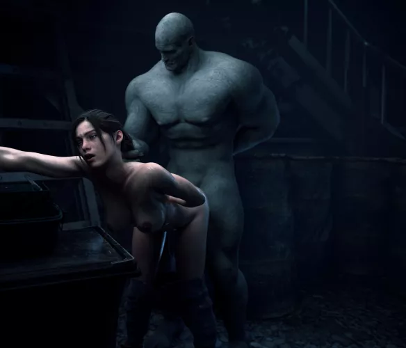 Claire and Mr. X (Nudum) [Resident Evil]