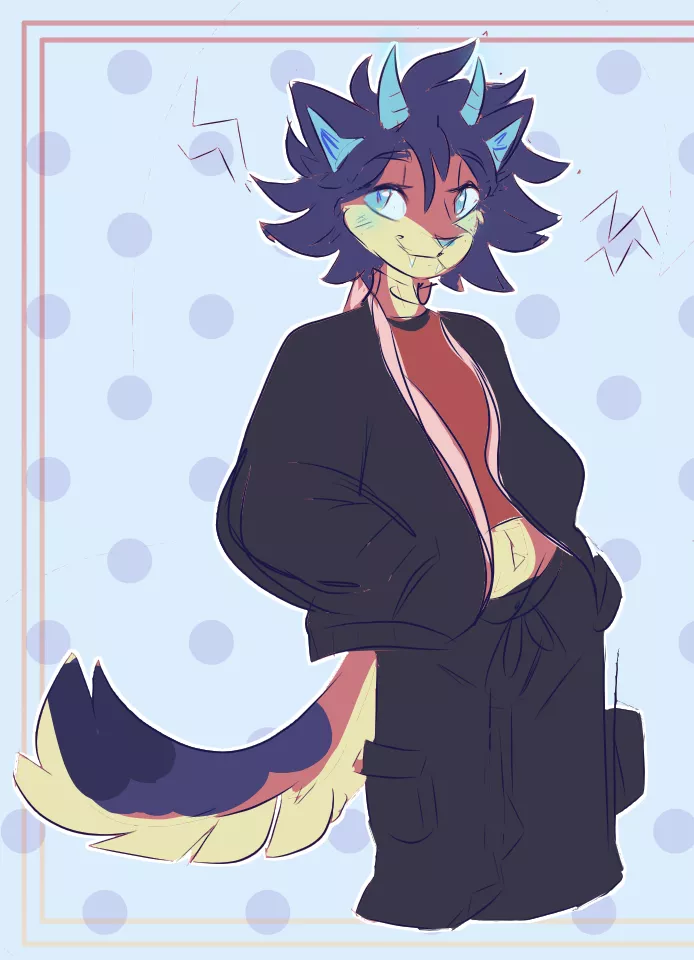 dakota 💙 art by me