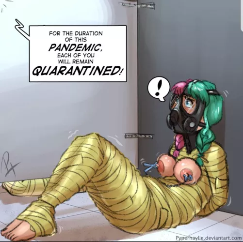 Determined to speak out about the inappropriate actions of the doctors, her hopes were dashed when they suspended all visits and forced masks onto the patients to gag them.