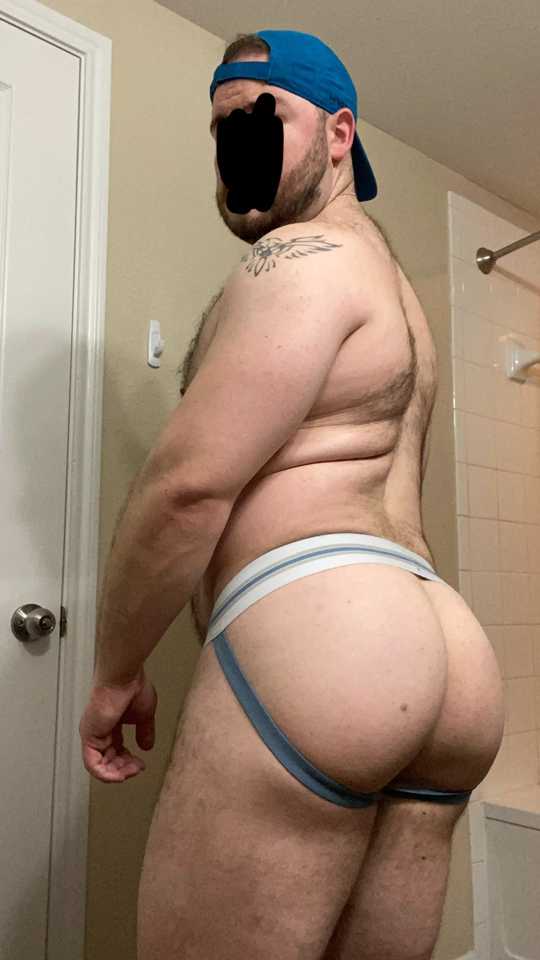 double cheeked up for hump day