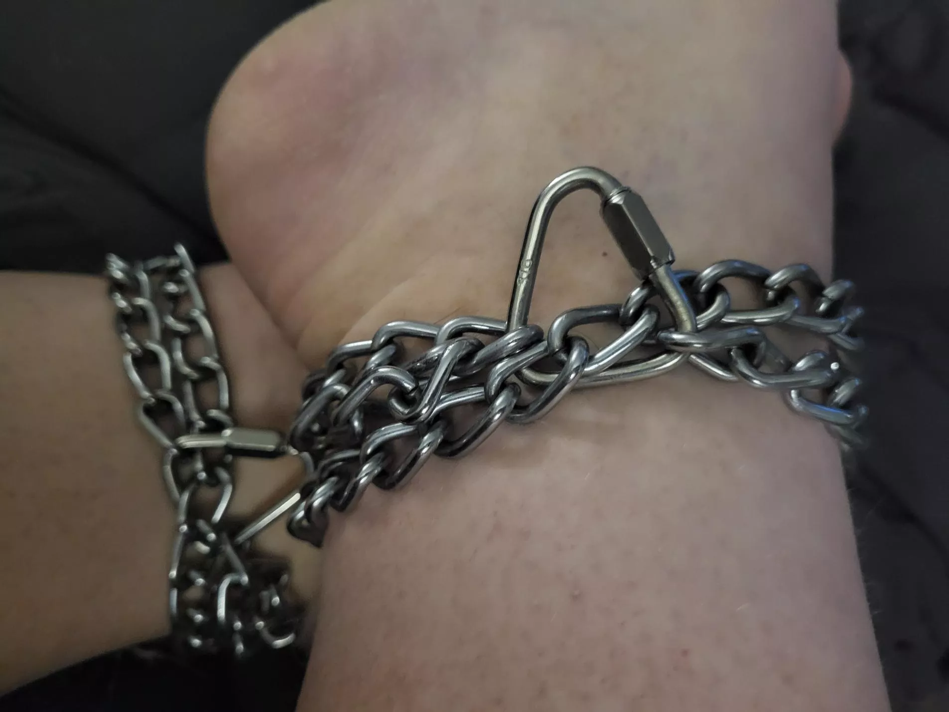 Final sizing and comfort testing before making permanent.