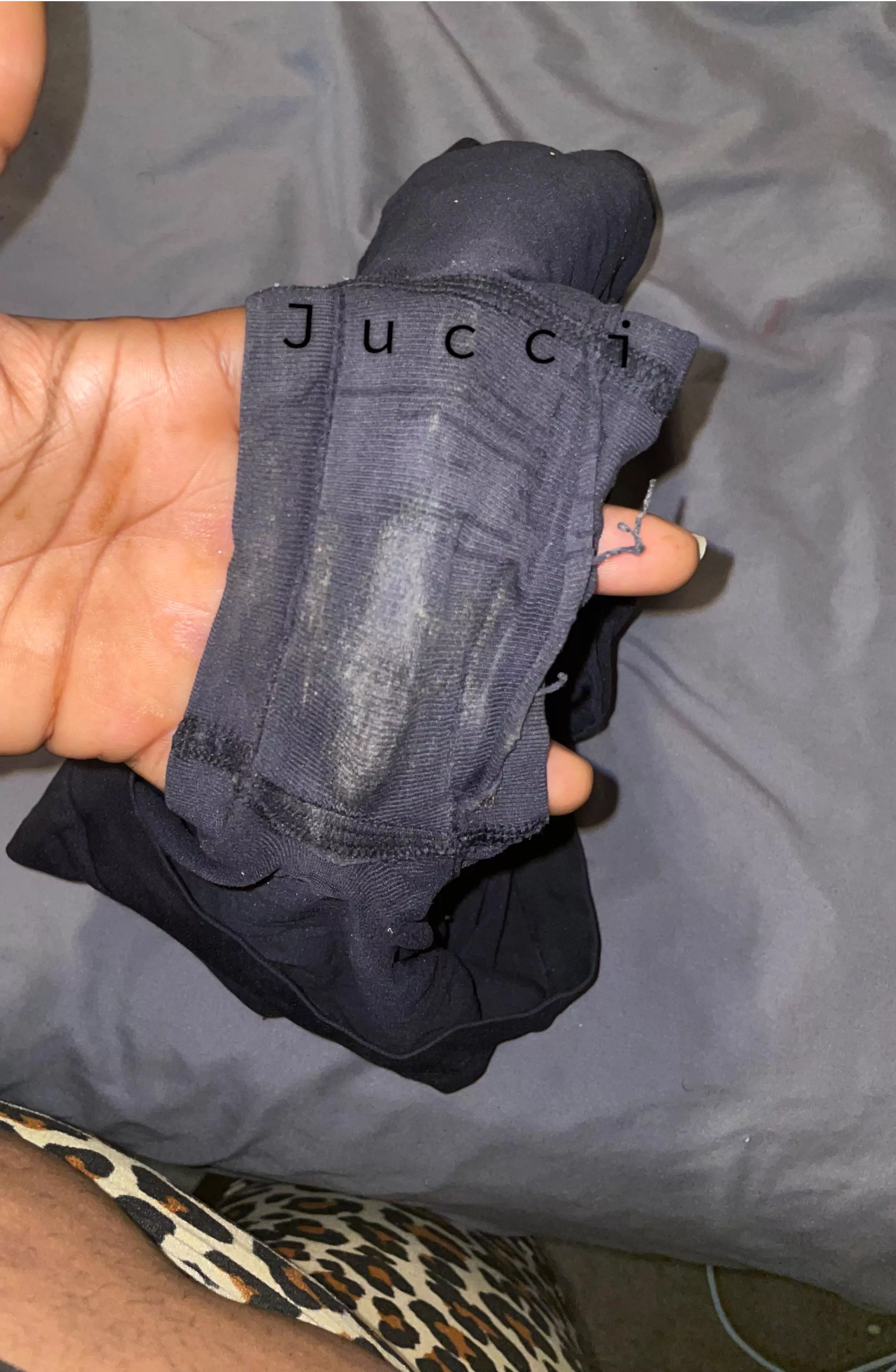 Found these going through my dirty hamper. These dried nicely 🖤