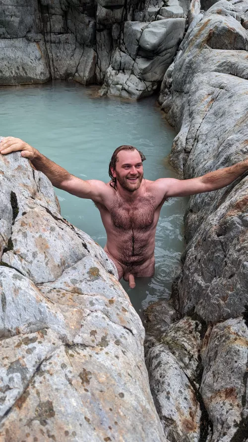 Glacial river dip anyone?