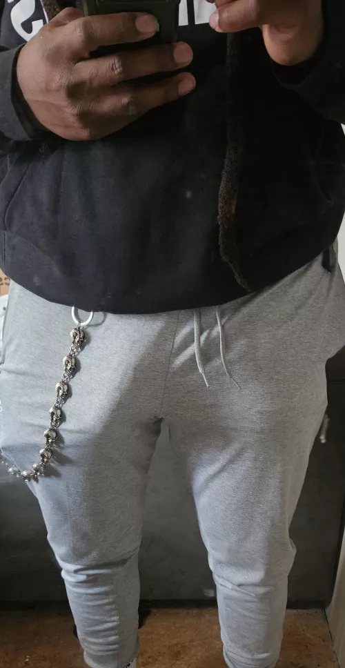 Grey sweats!!