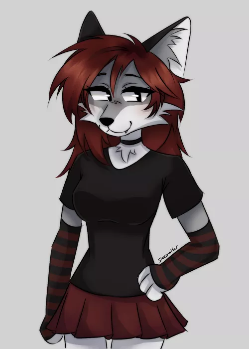 Half body commission of my friend's character :)