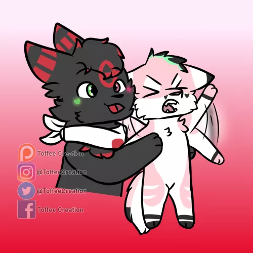 Holding a Gremlin (YCH work)