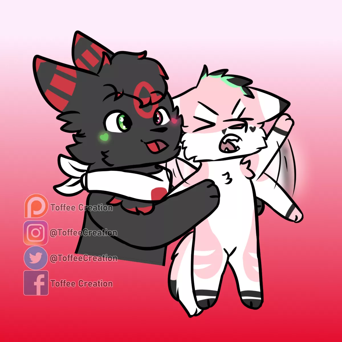Holding a Gremlin (YCH work)