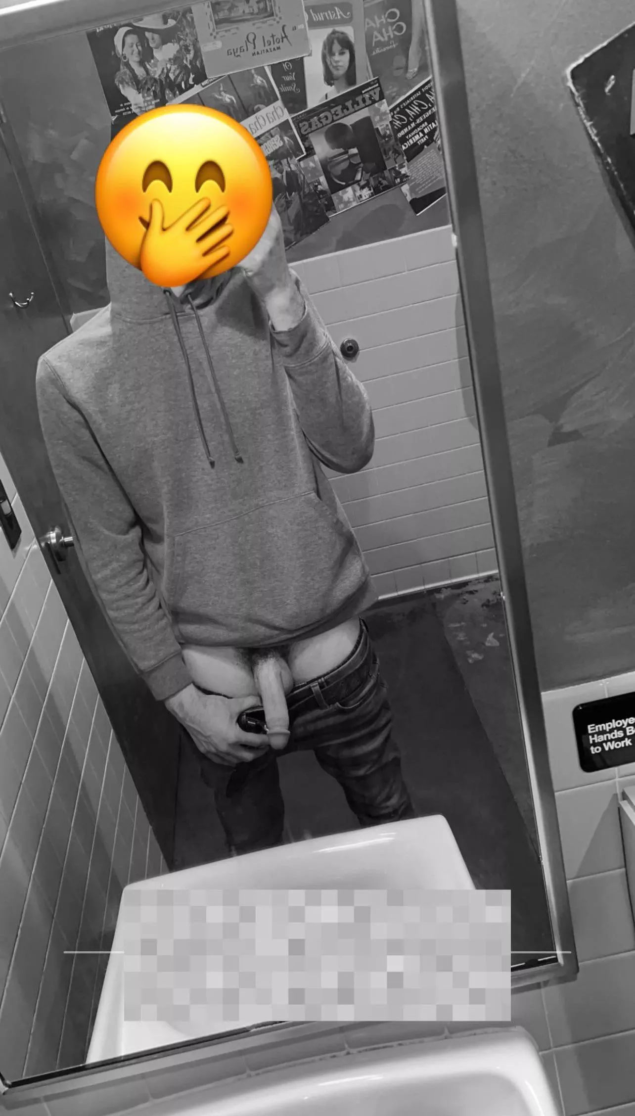 I left the door unlocked but didn’t get caught😔