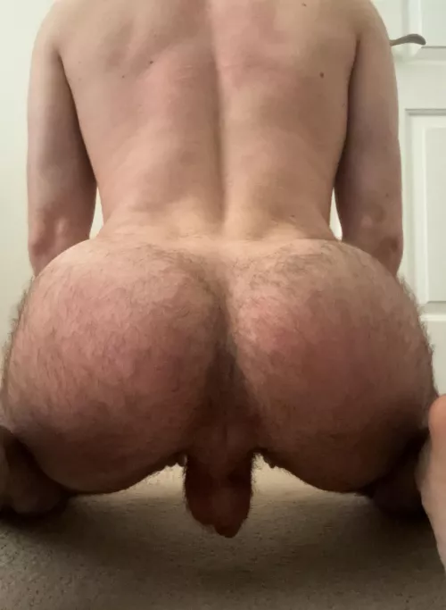 I love getting spanked while raw dogged.