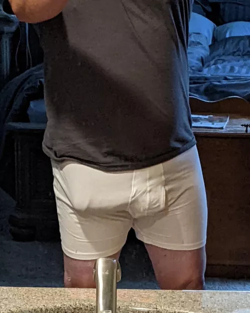 It leave an outline.  