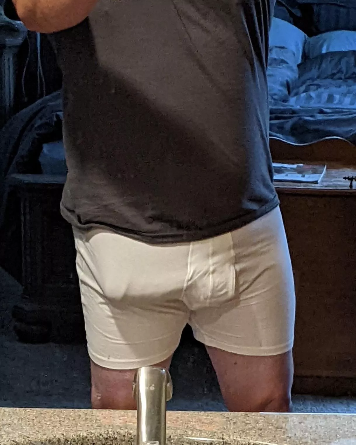 It leave an outline.  