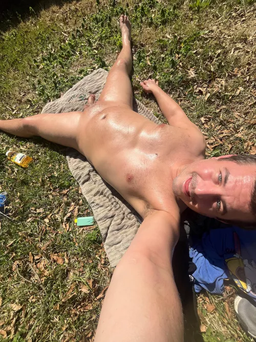 Love my outdoors time (as do the neighbors)