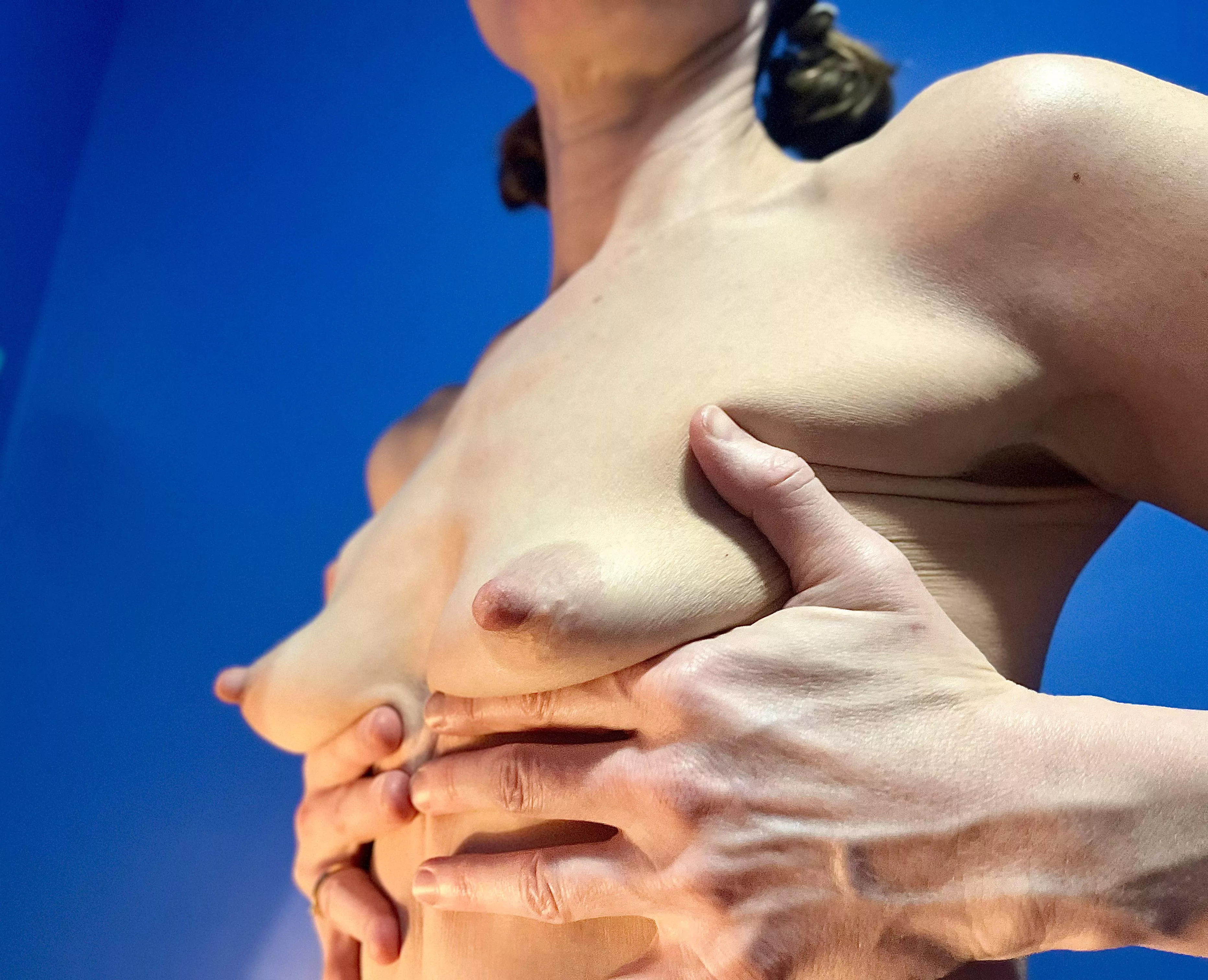 Love to have cum dripping off my nipples