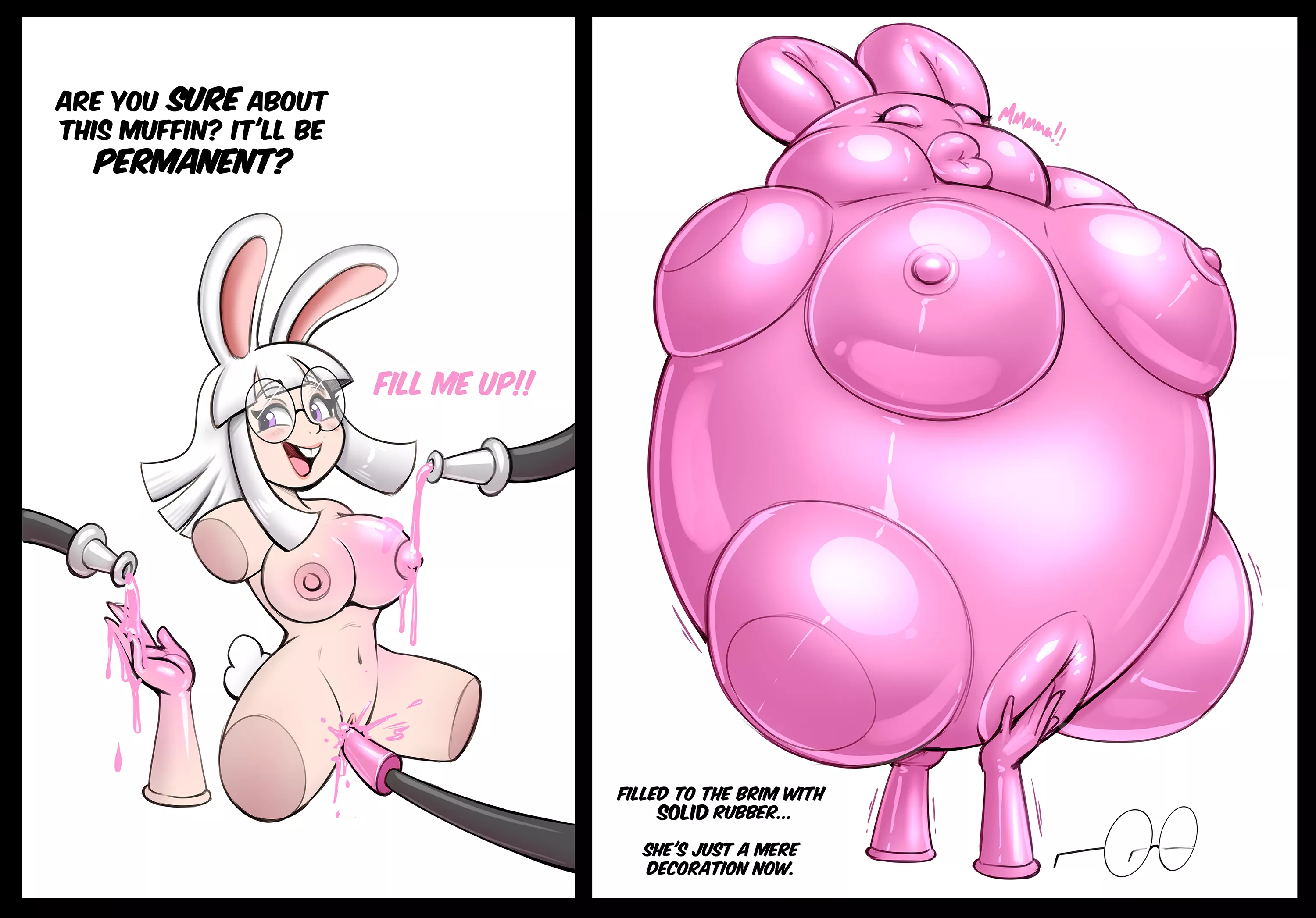 Muffin Perma Rubber Orb'd [Inanimate, Rubber, Decoration] by Redflare500