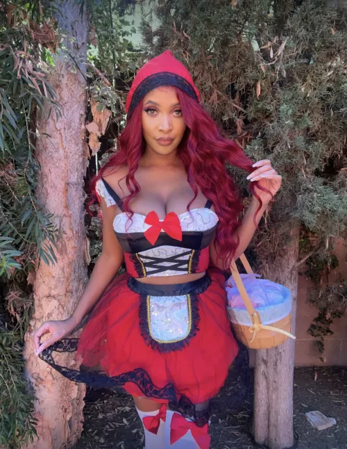 Phoenix Skye as Little Red Riding Hood :)