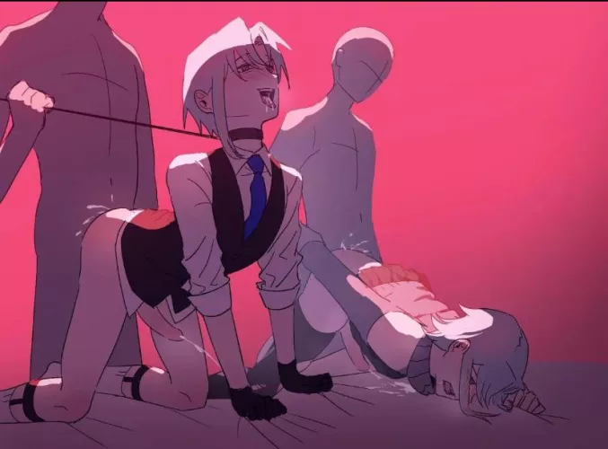 Pinned down and on the leash