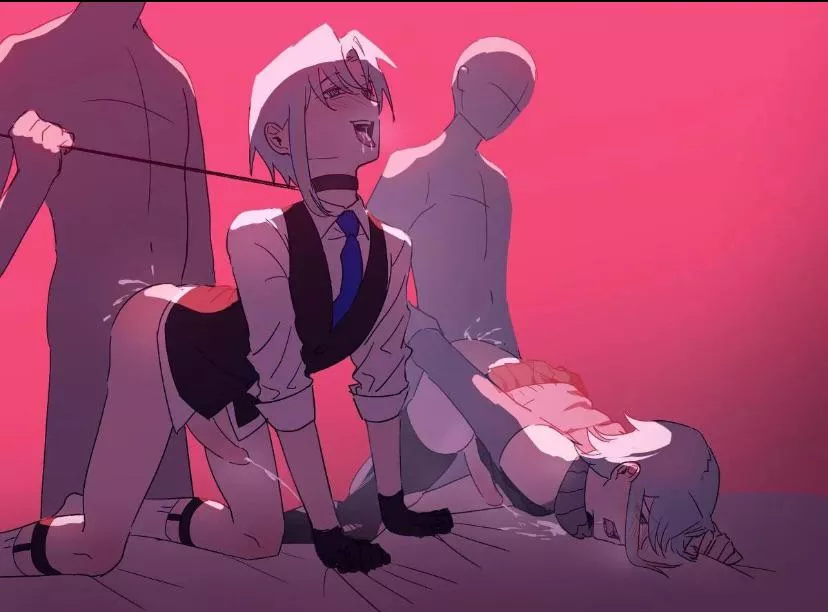 Pinned down and on the leash