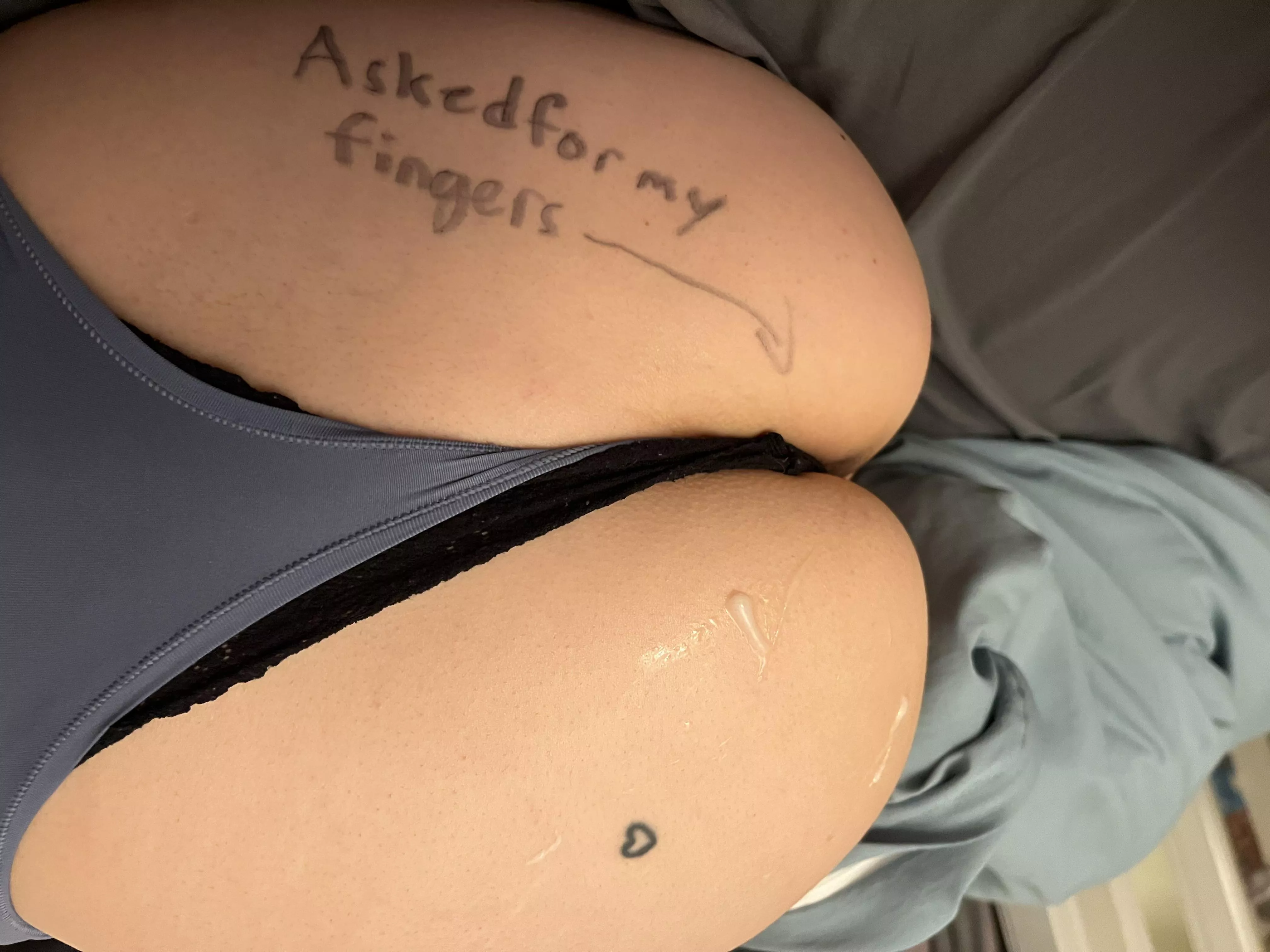 Punished with a wedgie, label, and cum