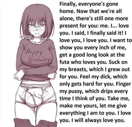 She confesses her love for u