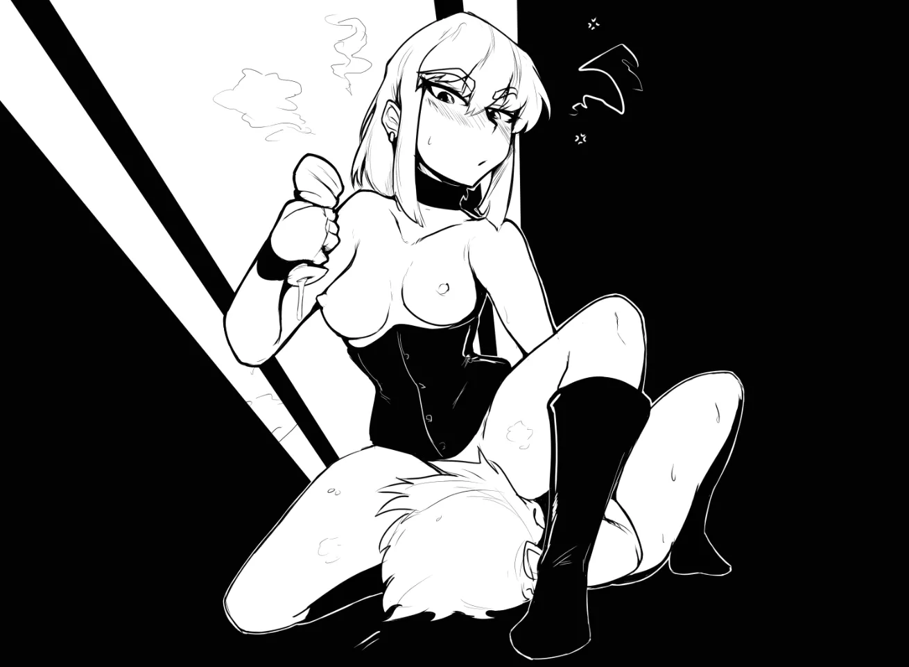 Sitting in her best seat