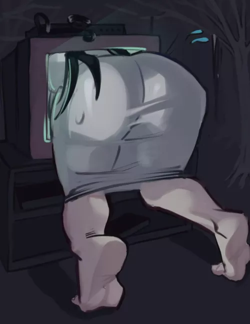 Stuck In The TV Screen