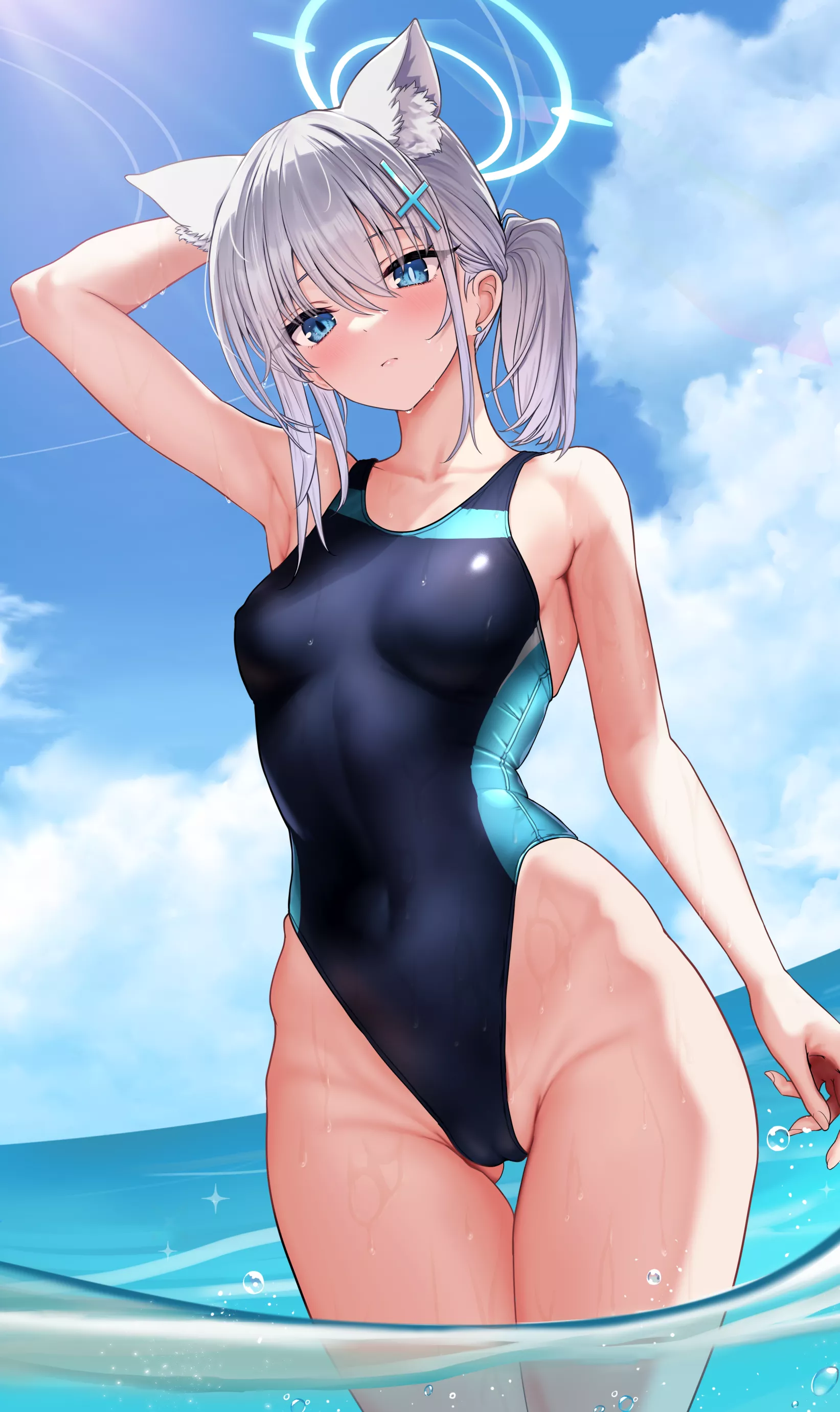 Swimsuit Shiroko