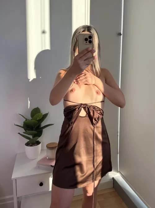 The dress came like this :)