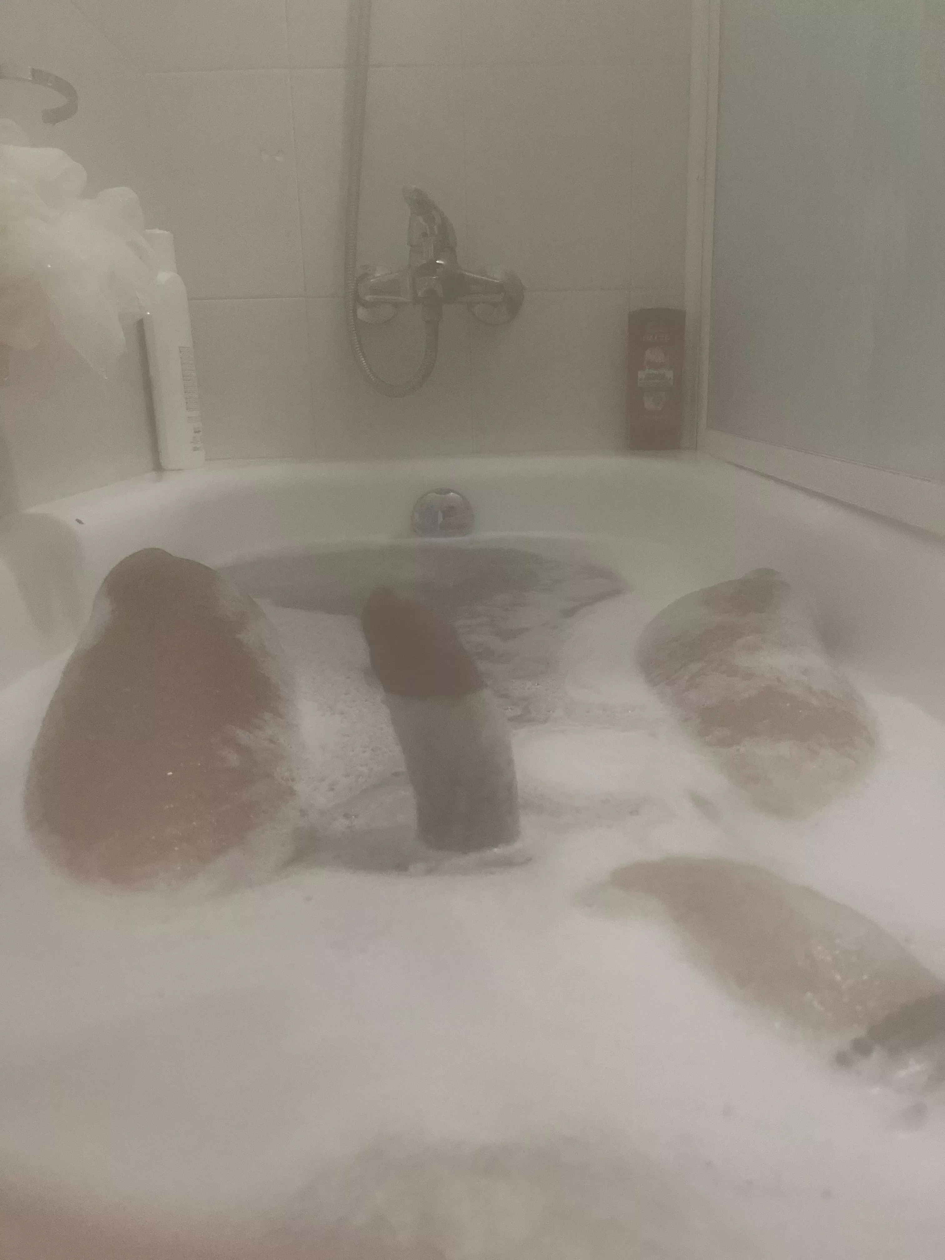 The [M]onster emerges from the fog and the waters