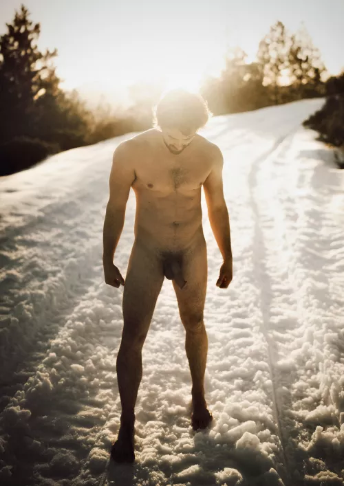 There's nothing like being naked in nature 