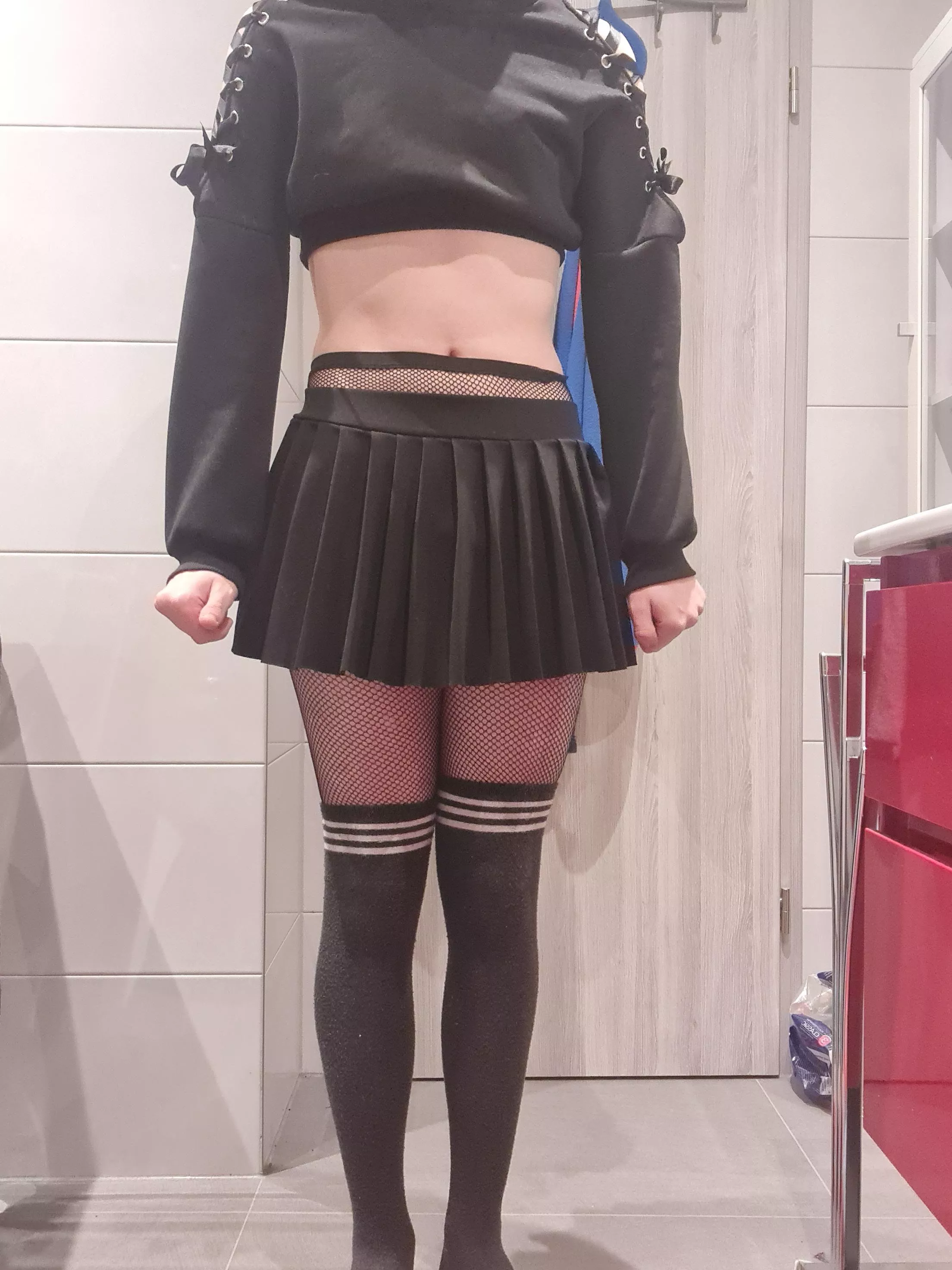 These fishnets or the ones with bigger holes