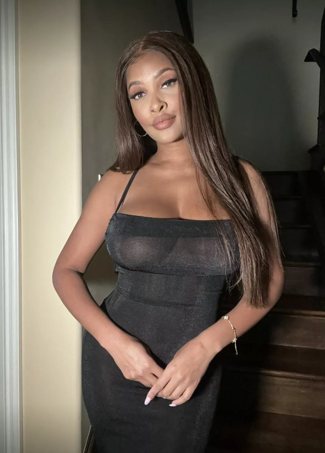 Tight and braless :)