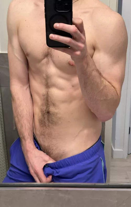 Time for a shower - you joining during or after?