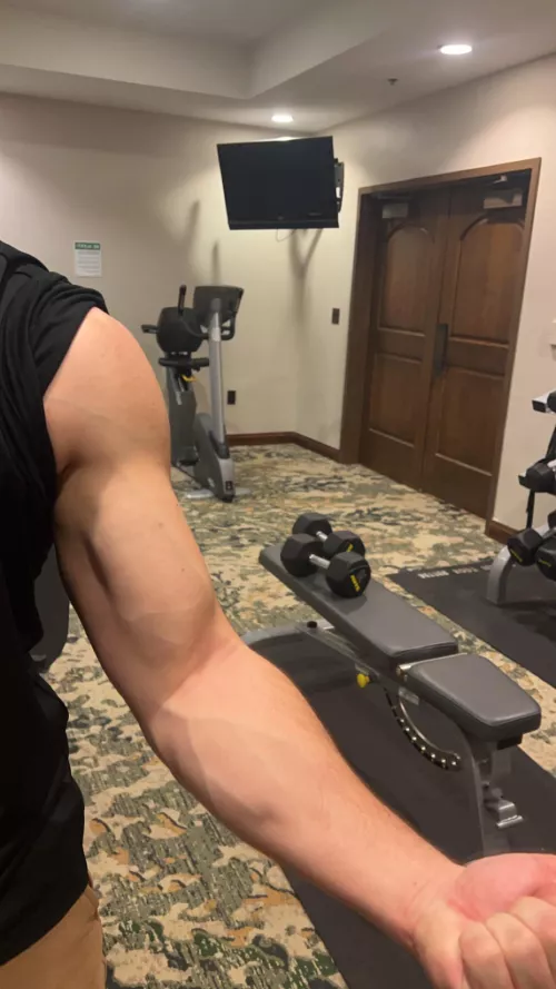 tonight’s workout have my veins popping