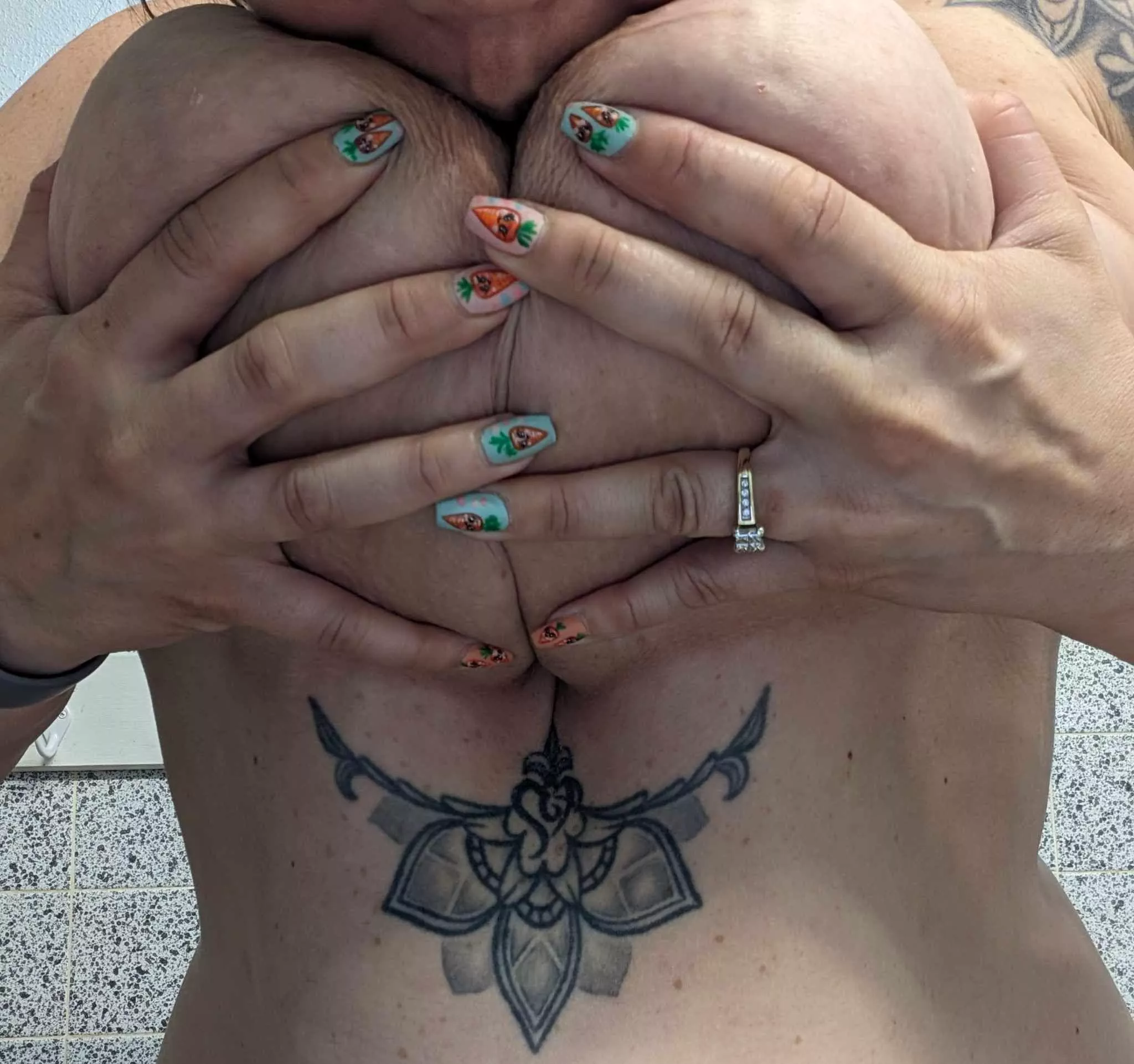 Tx J cups sucking both