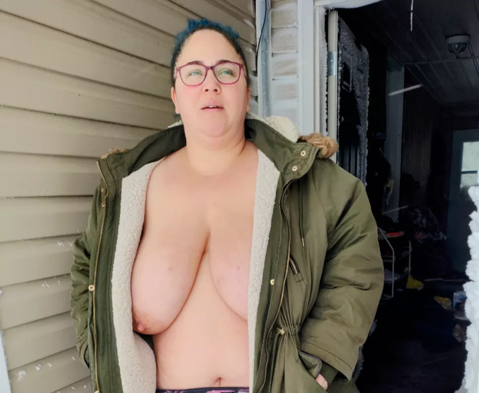 Waiting for the snow plow 